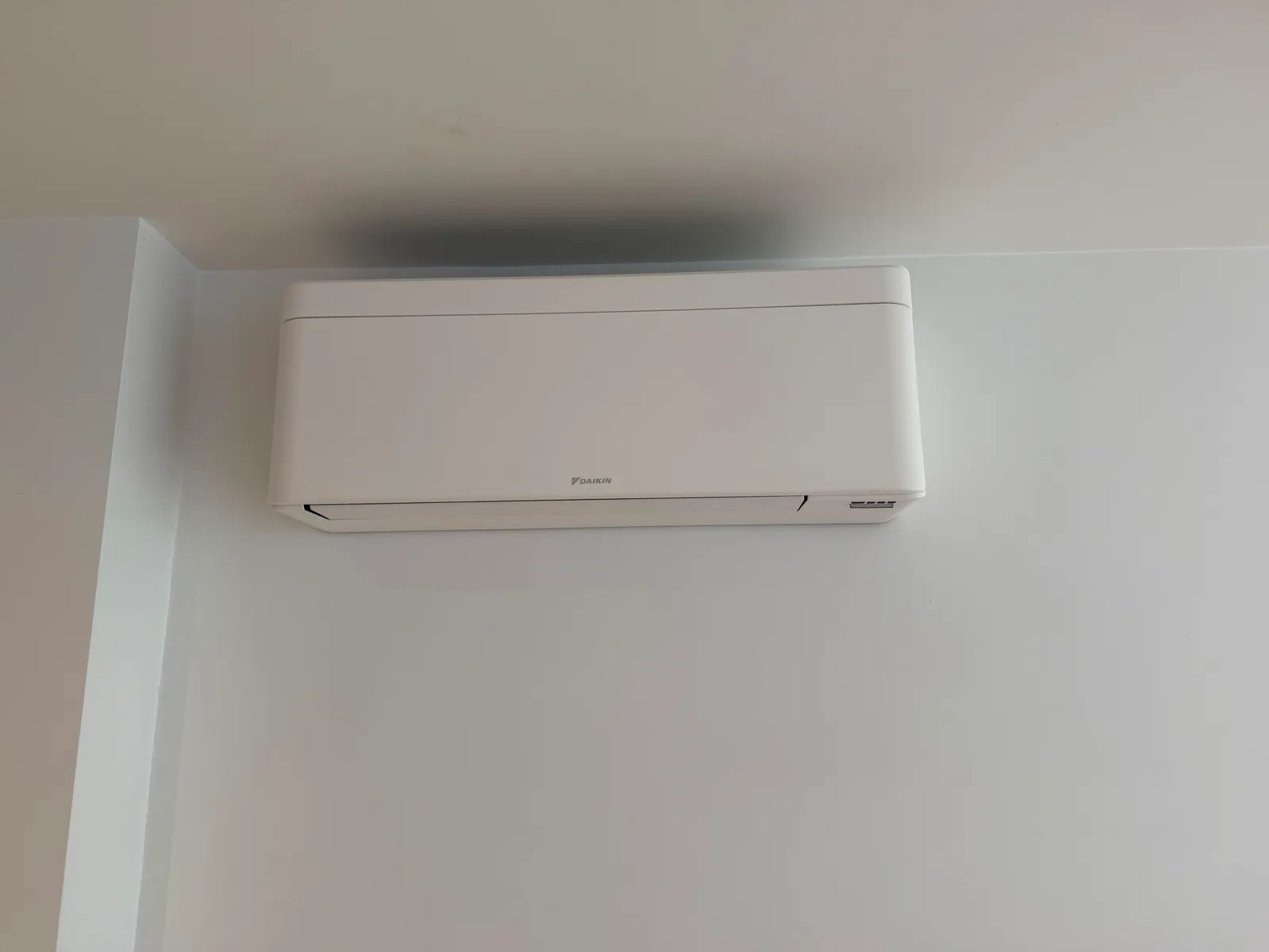Close-up of a Daikin wall-mounted AC unit